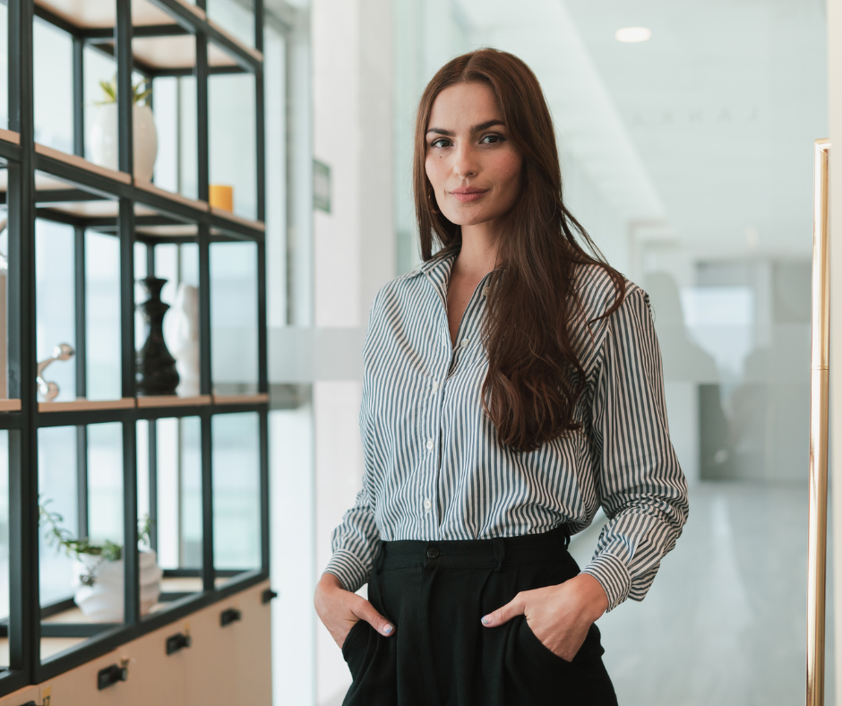 Mentalidad exitosa mujer emprendedora