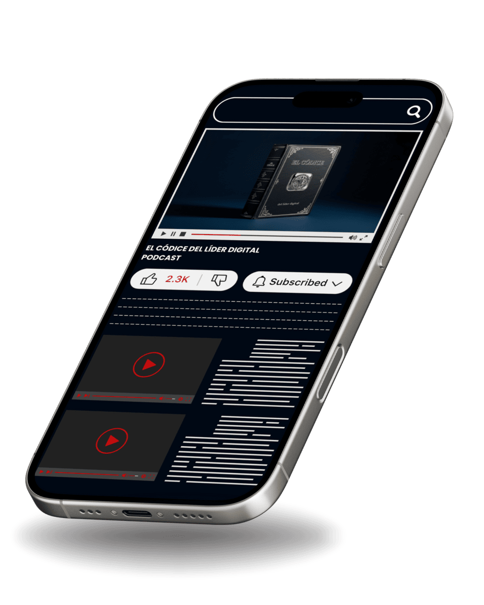 Podcast mockup el codice YouTube