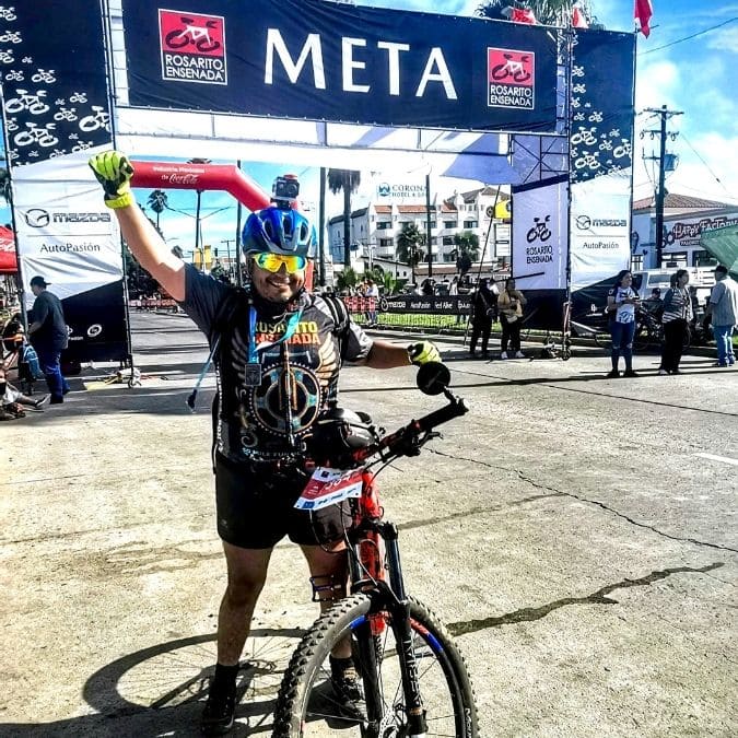 Edmund Mejia Ciclista Rosarito Ensenada Meta Edmund Mejia Ciclista Rosarito Ensenada Meta