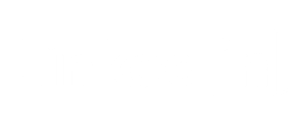 Logo LinkedIn Horizontal Blanco