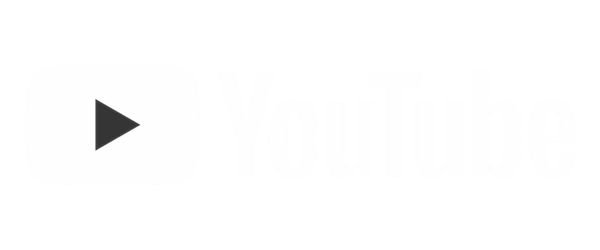 Logo Youtube Horizontal Blanco